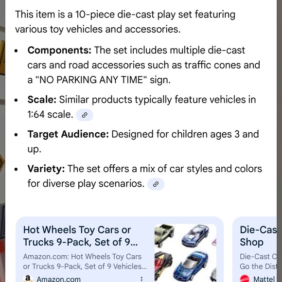 Kids Toy Car and Road Sign Playset - Multi-Color - Picture 2 of 2